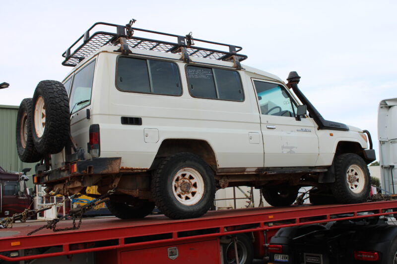 V8 Landcrusier from perth auctions