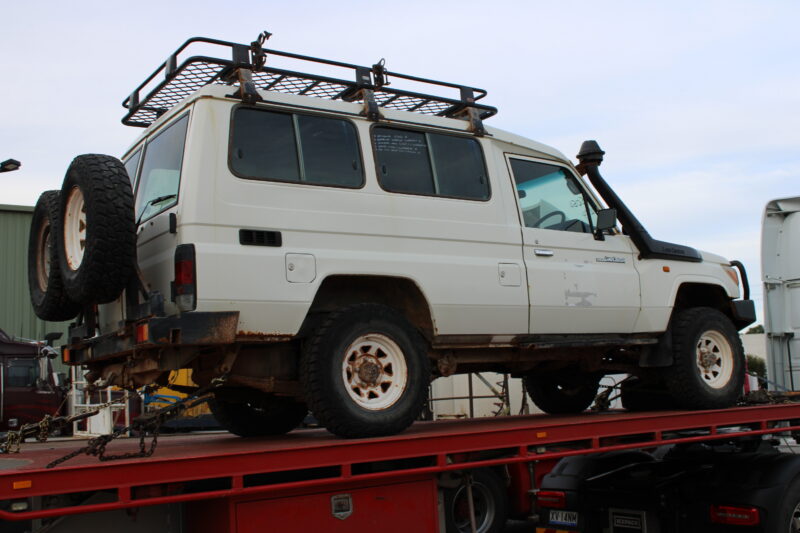 V8 Landcrusier from perth auctions