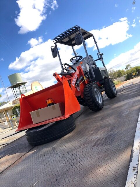 Mini Electric Wheeled Loader