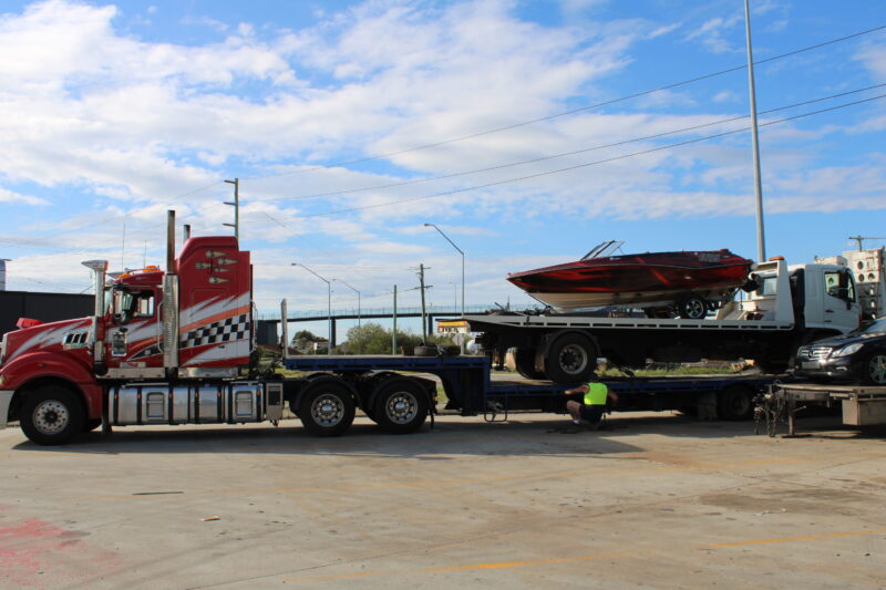 Hino Tilt tray transported Perth to Brisbane