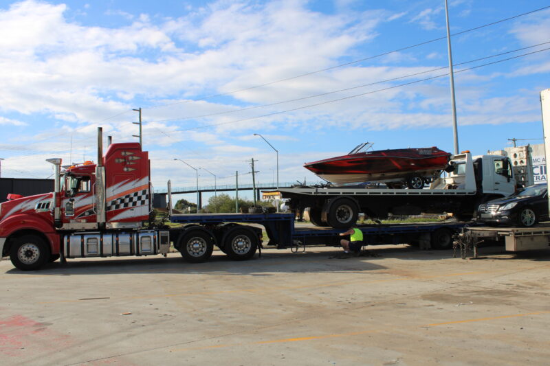 Hino Tilt tray transported Perth to Brisbane