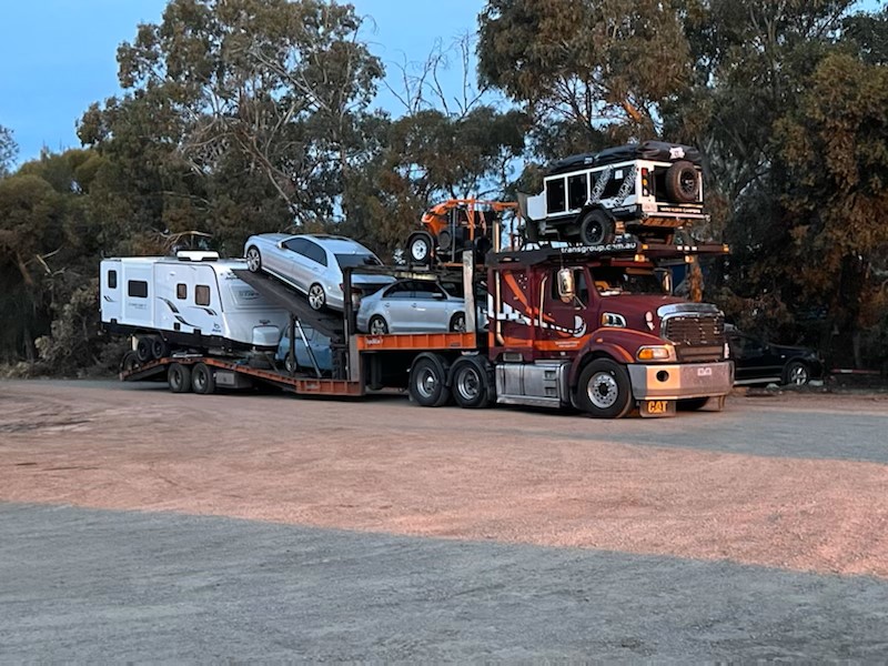 Caravan transporrt western australia