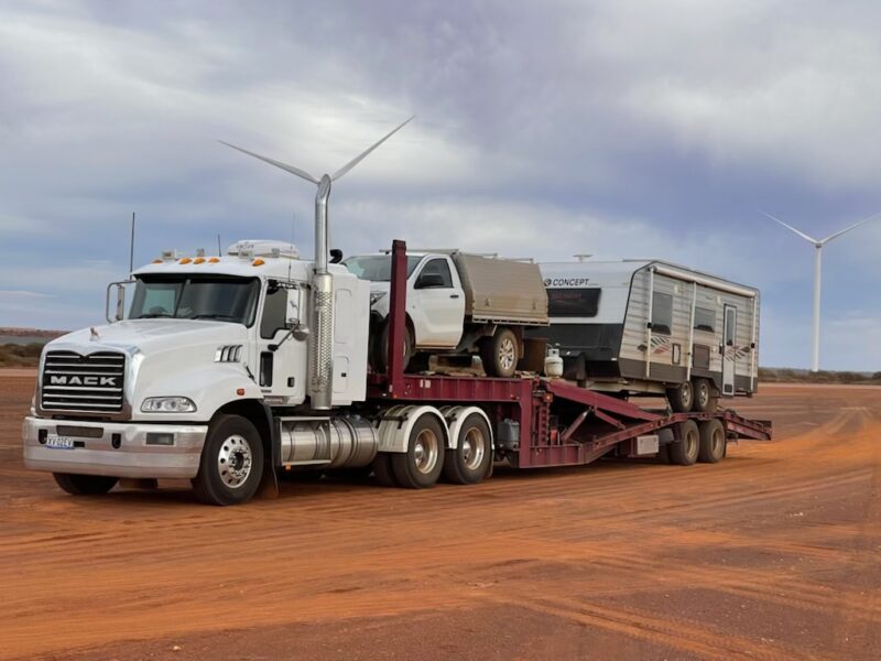 Caravan Transport from Port Headland to Melbourne