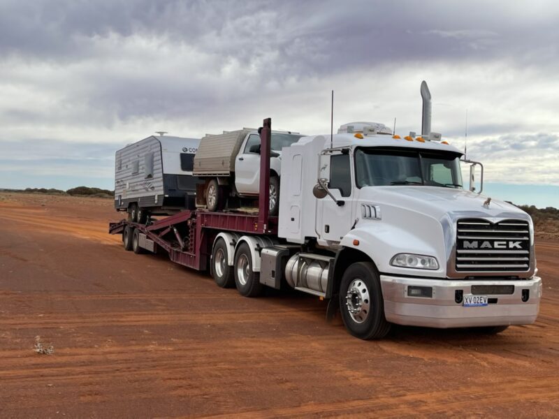 Caravan Transport from Port Headland to Melbourne