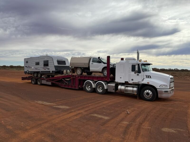 Caravan Transport from Port Headland to Melbourne