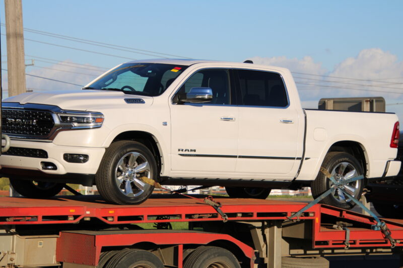 Dodge ram transported to Adelaide