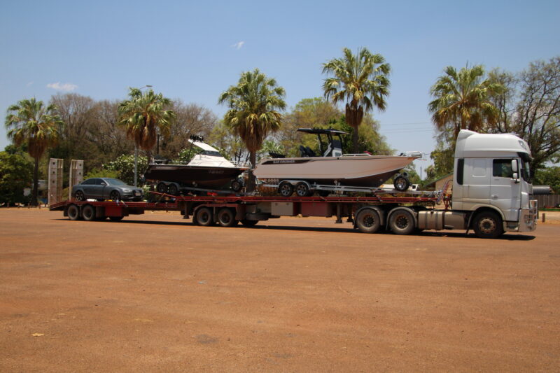 Bar Crusher Boats off to Darwin