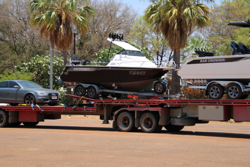 Bar Crusher Boats off to Darwin