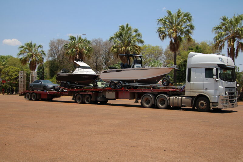 Bar Crusher Boats off to Darwin