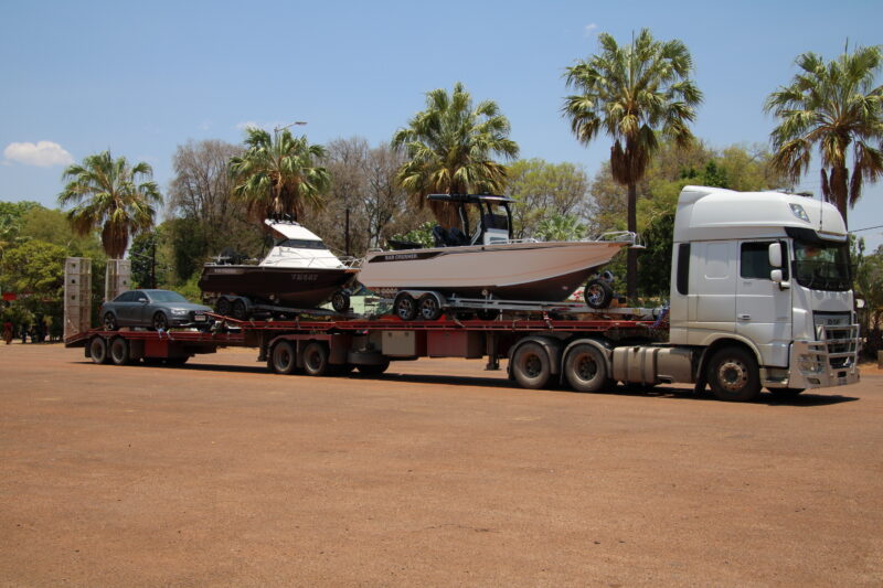 Bar Crusher Boats off to Darwin