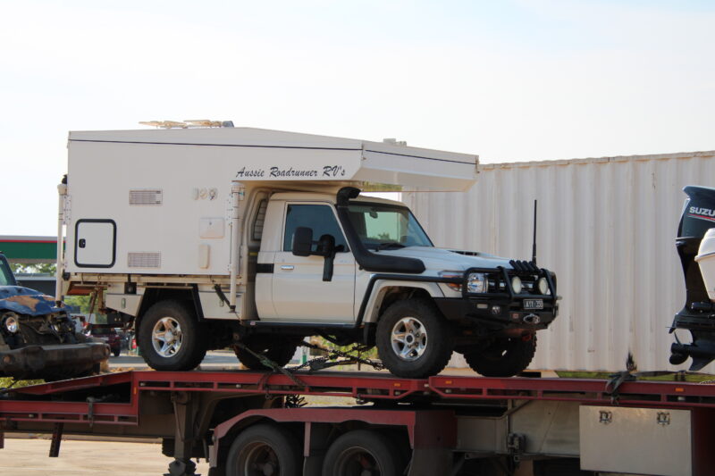 Toyota Land Cruiser with Camper