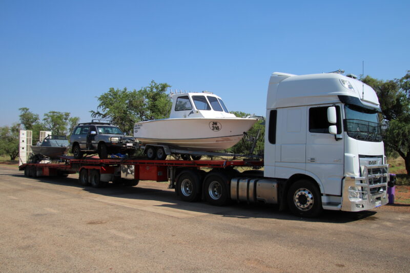 Boats Transported Darwin to Melbourne