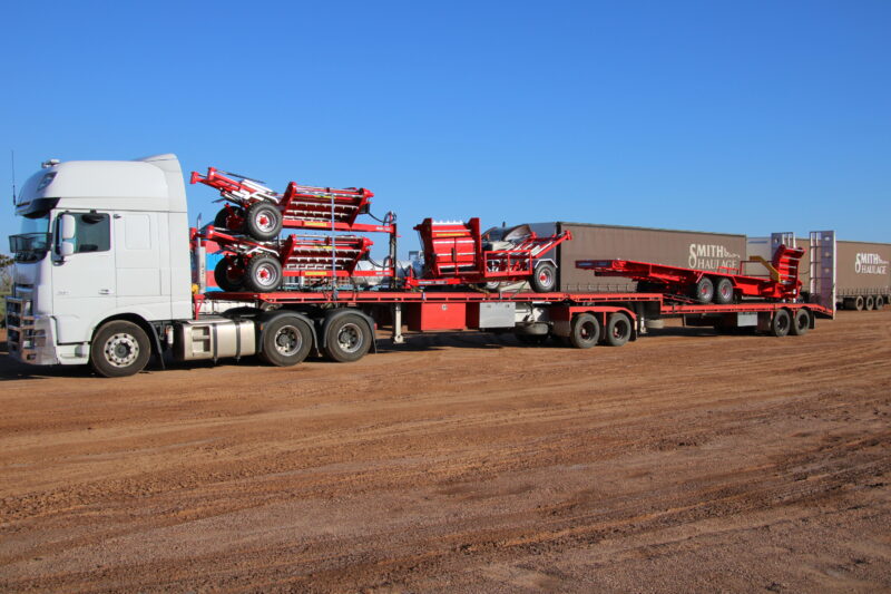 WMI Hay Feeders Transported to Perth