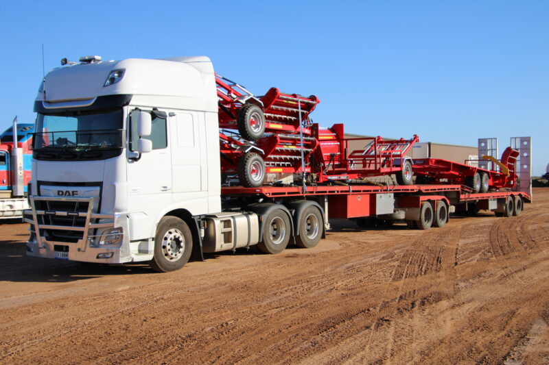 WMI Hay Feeders Transported to Perth