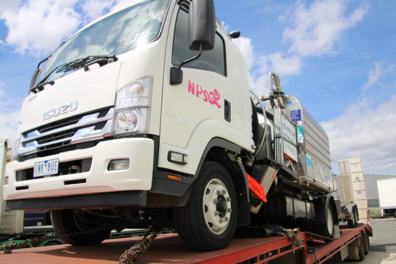 Isuzu Truck to Mt Isa