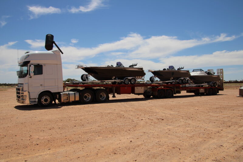 Boats Transported to Darwin