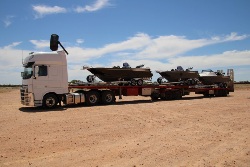 Boats Transported to Darwin