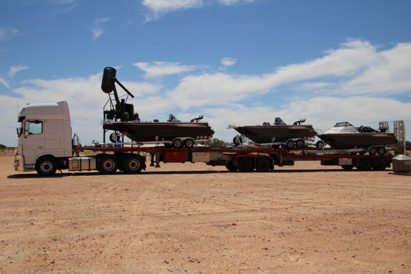 Boats Transported to Darwin