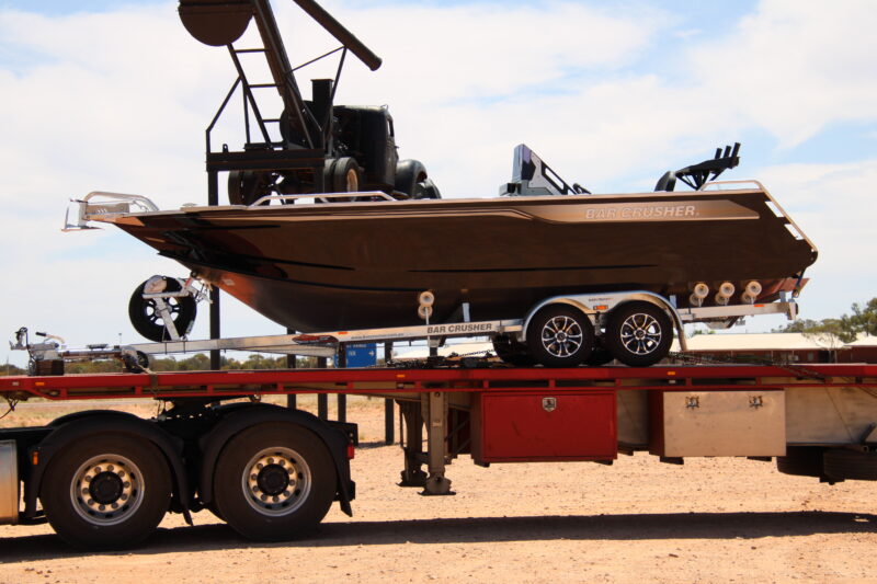 Barcrusher 670 XSR transported to darwin