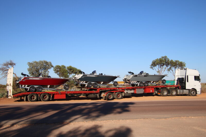 Barcrusher 670 XSR transported to darwin