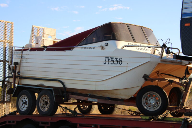 Webster 4.9 meter going to Darwin